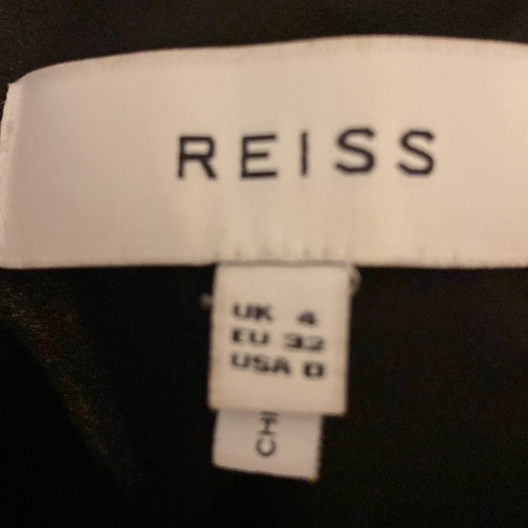REISS LOREN COLOR-BLOCK DRESS- size 0 - Picture 5 of 10